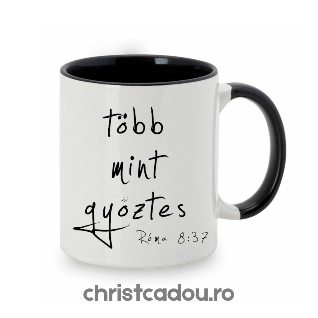 "Több mint győztes" bögre CH364